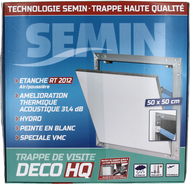 SEMIN TRAPPE METAL HQ A VIS POUR PLAFOND 500X500MM